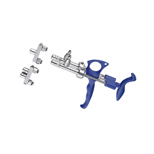 Double-Barreled Continuous Syringe