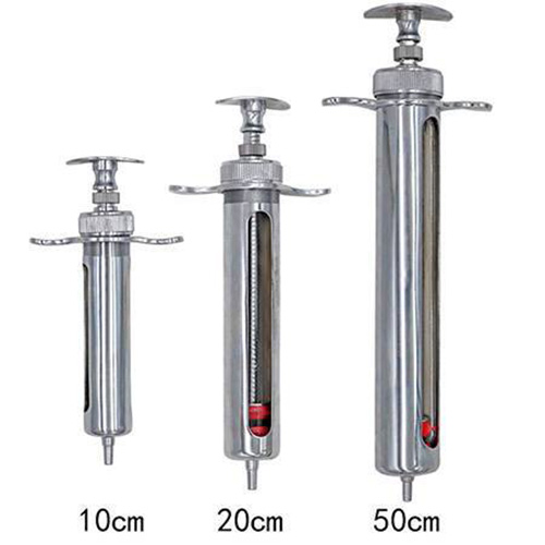 Veterinary Metal Syringe