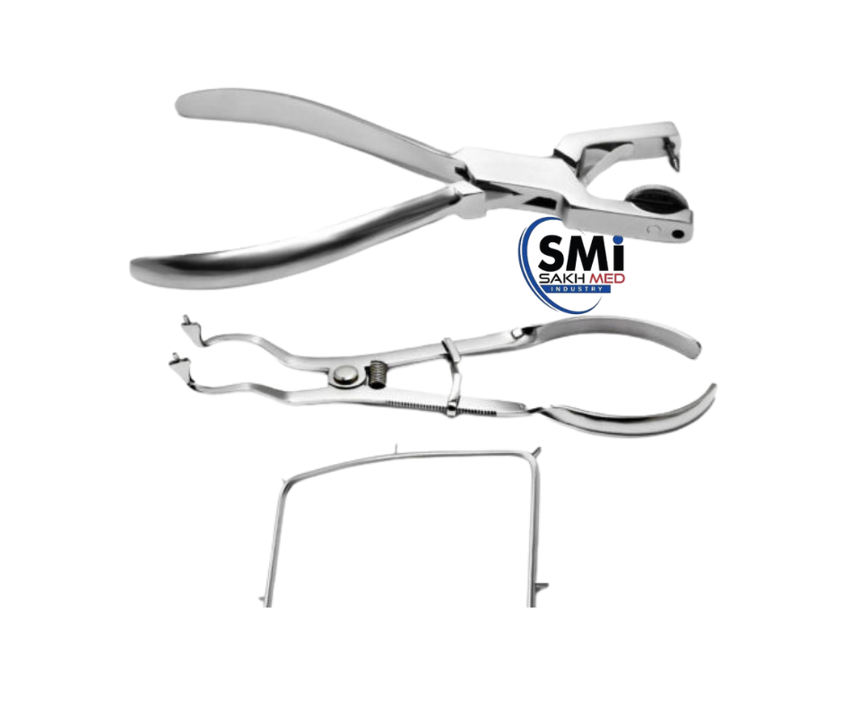 Rubber Dam Punch Plier,Ivory and Frame