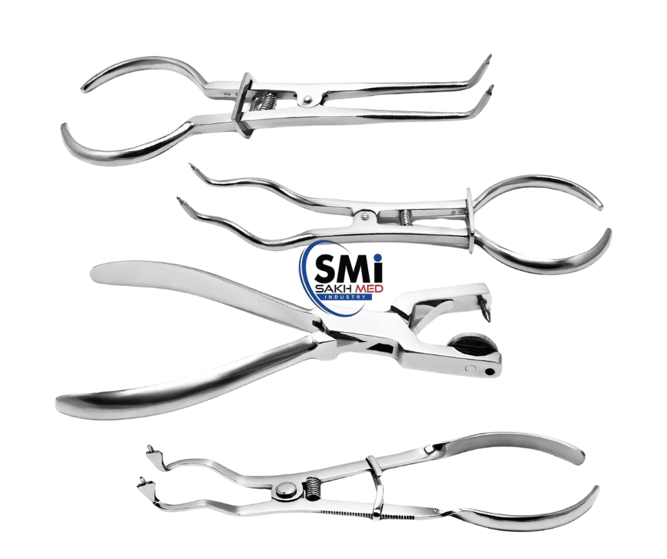 Rubber Dam Clamps ivory set