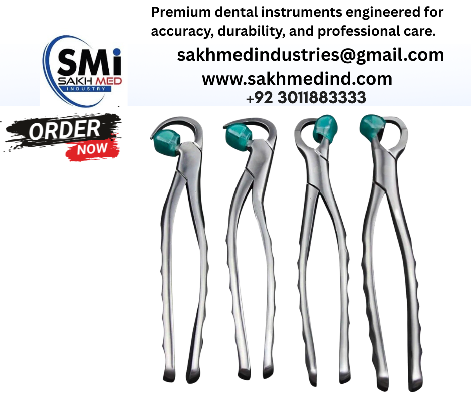 Premium Dental Extraction Forceps Set