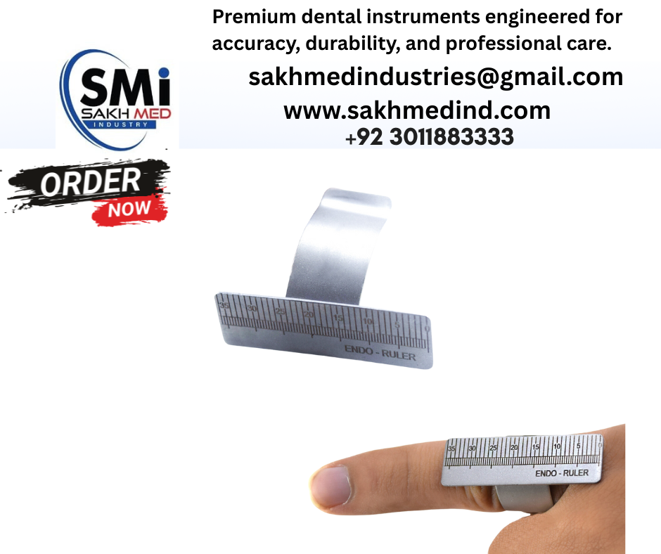 Dental Endodontic Endo Gauge Scale Ring Finger
