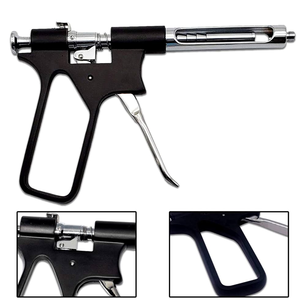Intrligamental Anesthetic Gun Syringe 1.8 ml Brass Black